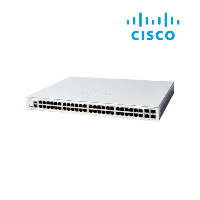 [CISCO] [C1200-48P-4G] Catalyst 1200 48포트 1000Mbps PoE+ 375W 4SFP 스위칭허브