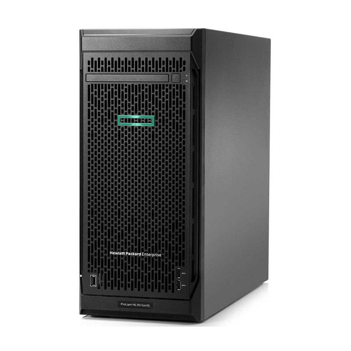 [HPE] [P10813-371] HPE ProLiant ML110 Gen10 4210 2.2GHz 10-core 1P 16GB-R P408i-p 8SFF 800W Tower Server