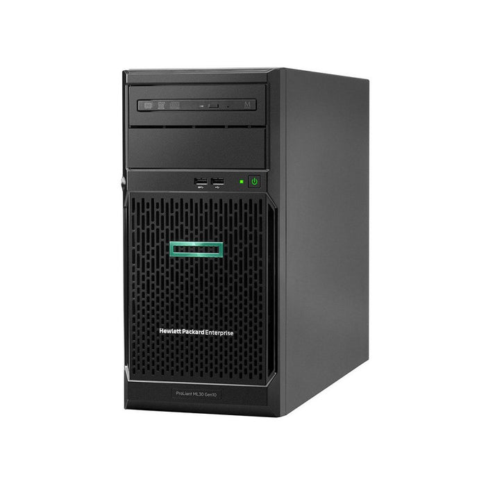 [HPE] [P16930-371] HPE ProLiant ML30 Gen10 E-2224 3.4GHz 4-core 1P 16GB-U S100i 8SFF 1x500W Server