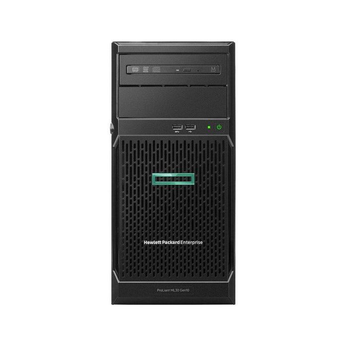 [HPE] [P16926-371] HPE ProLiant ML30 Gen10 E-2224 3.4GHz 4-core 1P 8GB-U S100i 4LFF-NHP 350W PS Server